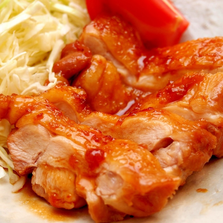 ご飯が美味しい!しょうがたっぷり照り焼きチキン